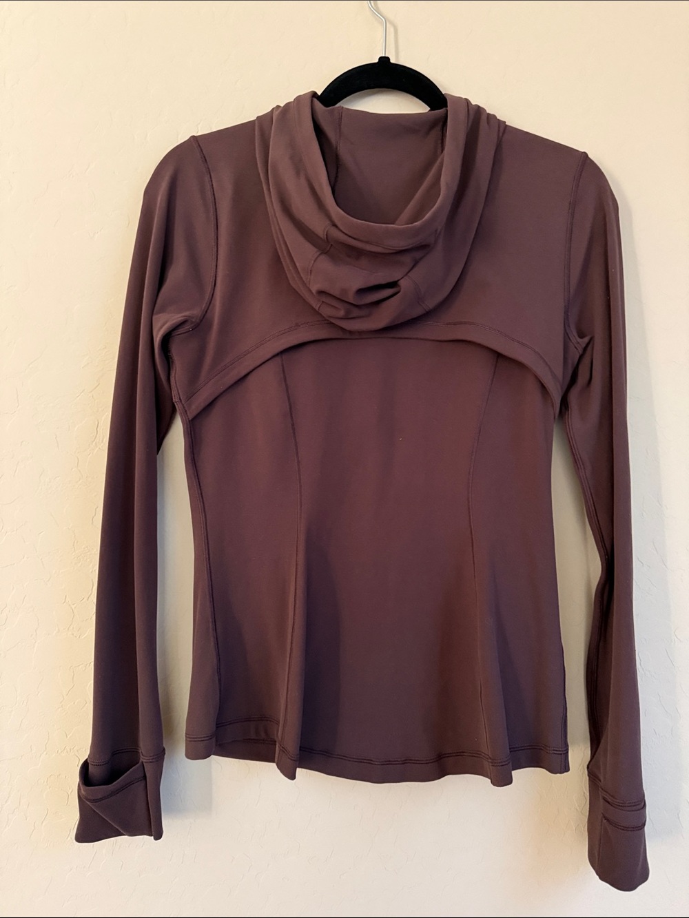 lululemon athletica Define Hooded Jacket Nulu Black Plum (Plum/Brown) Size 8 - Picture 2 of 15